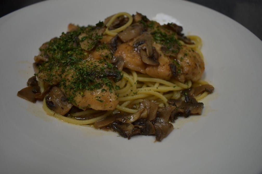 Chicken Marsala.