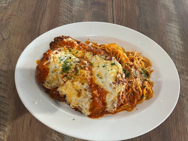 Chicken Parm Pasta.