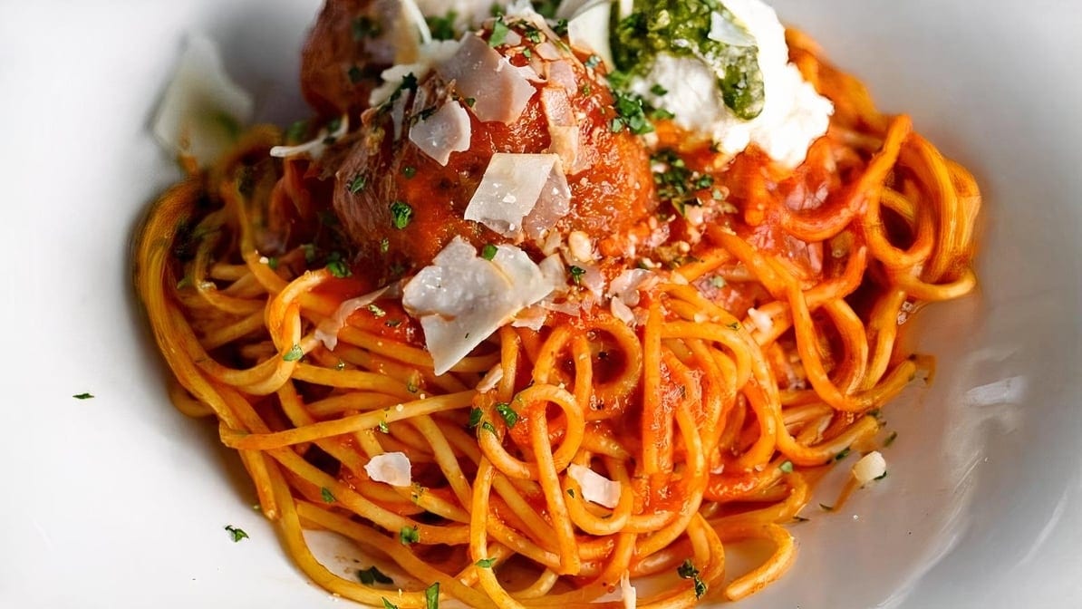 Spaghetti and Meatballs.